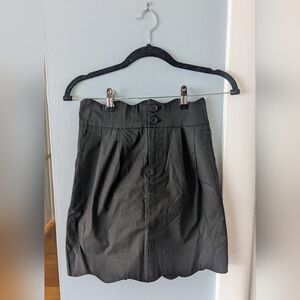 Kimchi Blue Black Scalloped Skirt